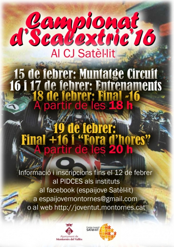 Cartell Campionat d'Slot