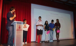 Lliurament dels premis del V Concurs de Microcontes infantil i juvenil