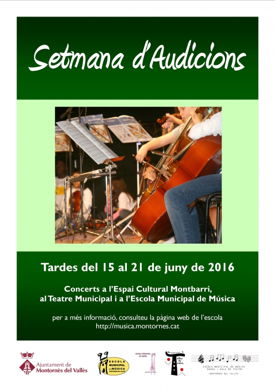 El cartell de les activitats