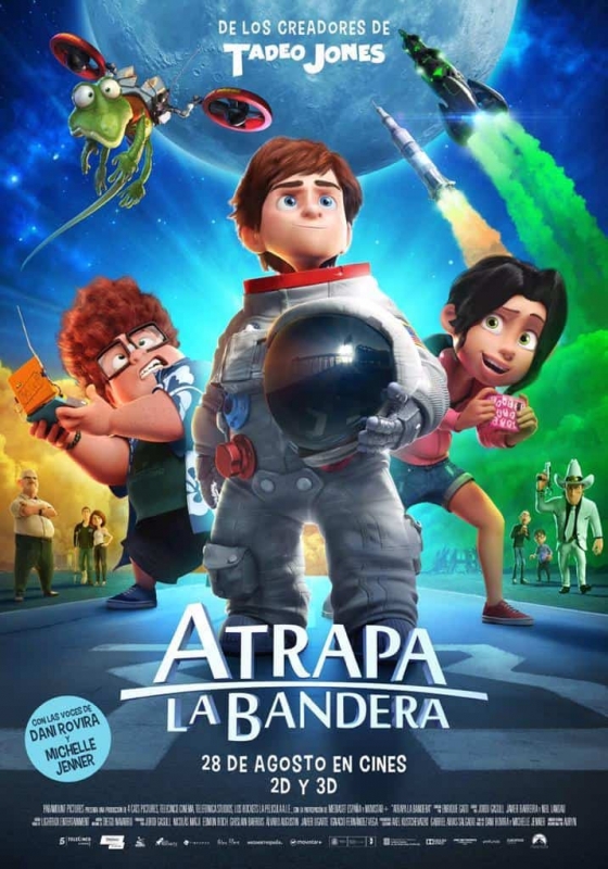Cartell de la pel·lícula "Atrapa la bandera" (Font: Filmaffinity)