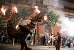 Correfoc fins a la foguera