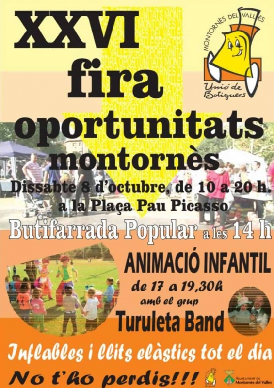 Cartell de la XXVI Fira d'Oportunitats 