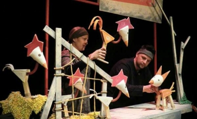 Espectacle "Kissu" (Foto: twitter El Calendari de Vng)