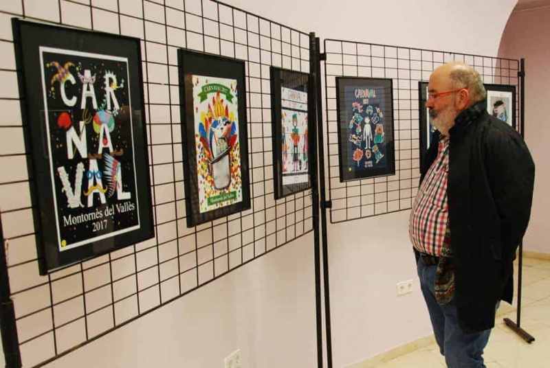 Exposició de les obres presentades al Concurs de Cartells de Carnaval 2017