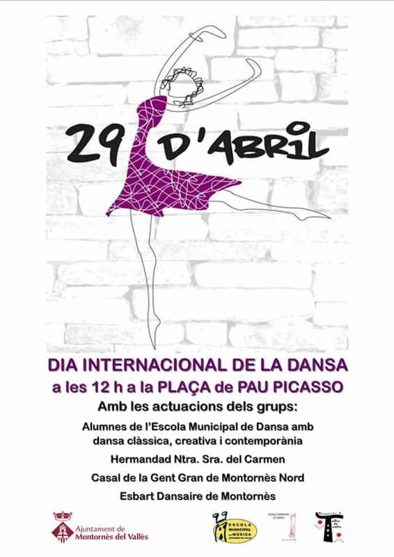 Cartell del Dia Internacional de la Dansa