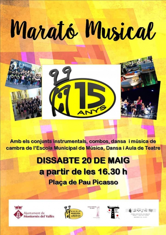 Cartell de la Marató Musical