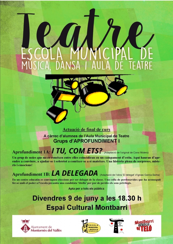 Cartell de les representacions