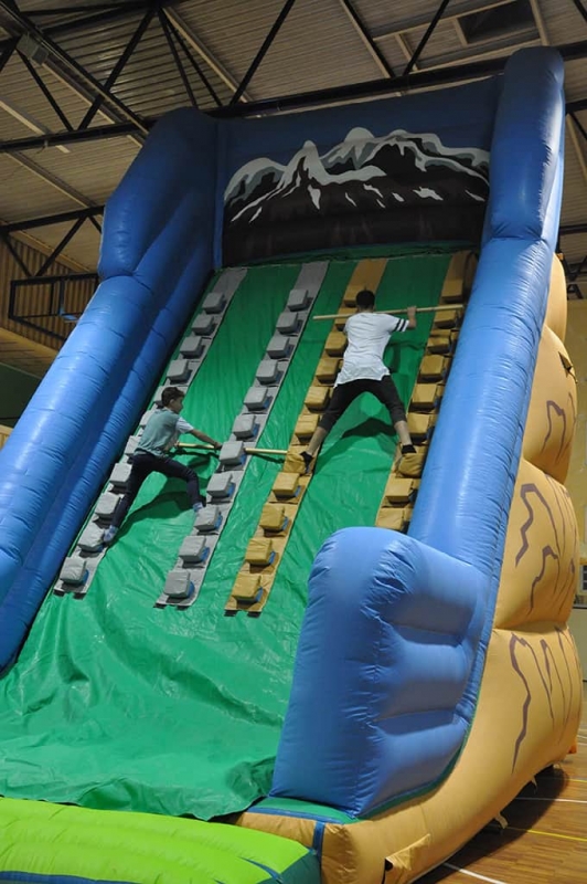 Inflable al Parc de Nadal Jove 