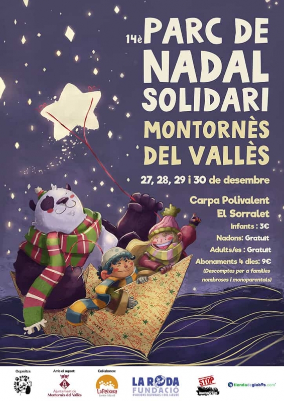 Cartell del XIV Parc de Nadal Infantil