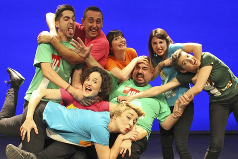 Actors i actrius de l'Improshow (Font: Planeta Impro)