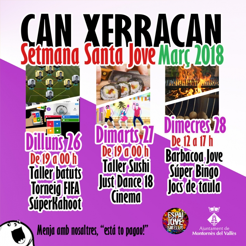 Cartell de la Setmana Santa Jove 2018