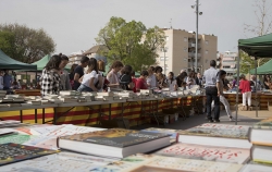 Sant Jordi a la plaça de Pau Picasso