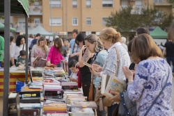 Sant Jordi a la plaça de Pau Picasso