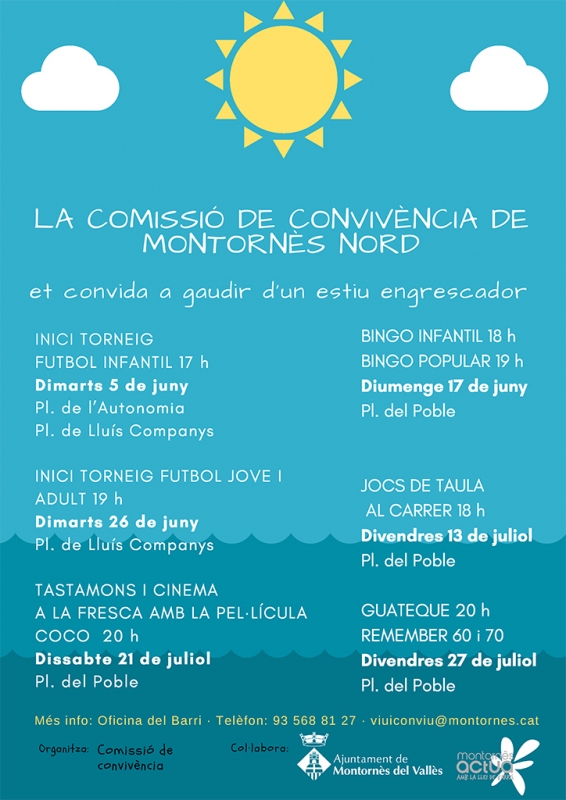 Cartell de la programació