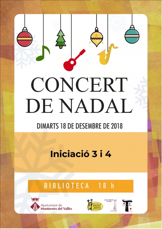 Cartell del concert