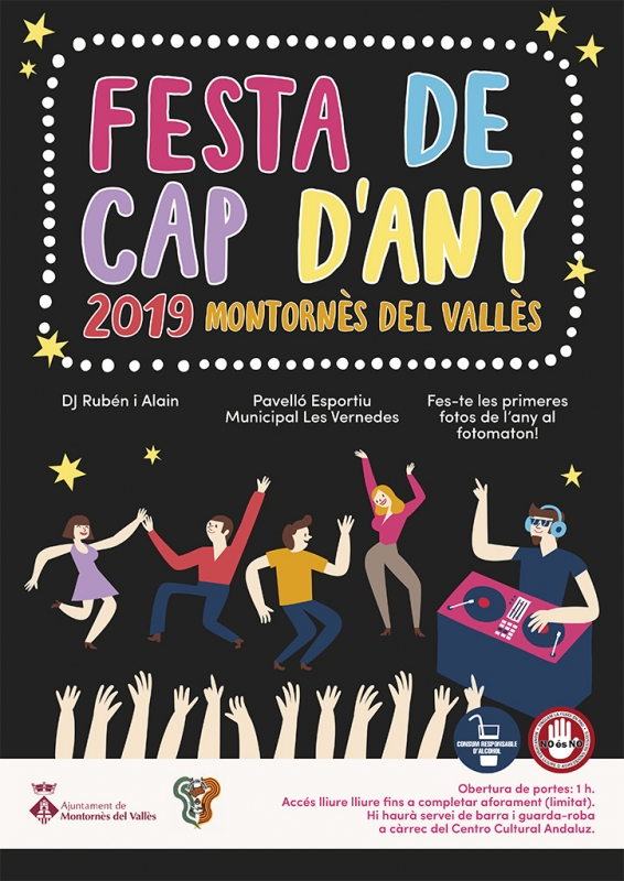 Cartell de la Festa de Cap d'Any