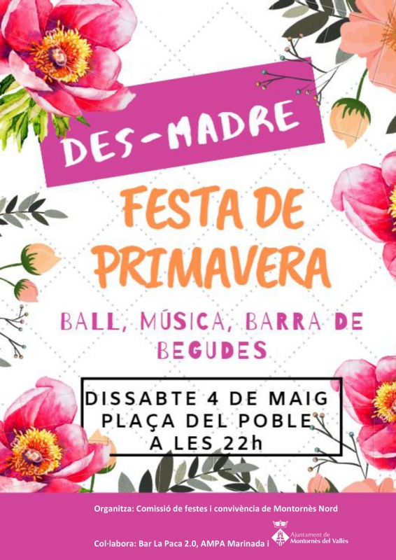 Cartell de la Festa de Primavera