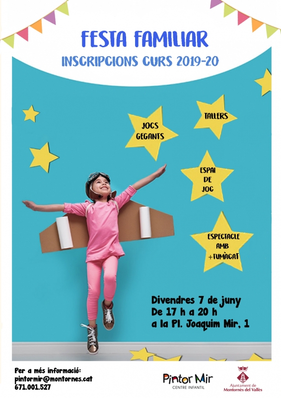 Cartell de la festa familiar
