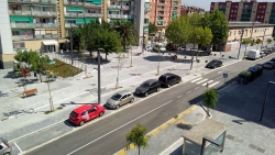 Vista d'una part del carrer de la Llibertat