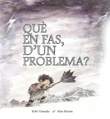 Portada del llibre "Què en fas, d'un problema"? (Font: Llibres en Català)