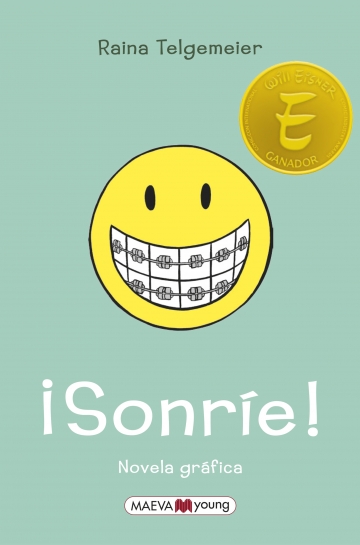 Portada del llibre "Sonríe" (Font Maeva)