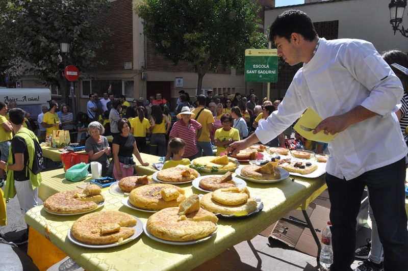 1a edició del Tortillantón, a la Festa Major 2017.