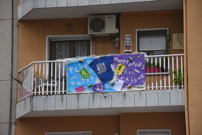 Un dels balcons que participen en el concurs d'enguany.