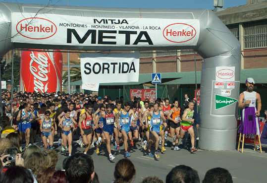 Vista de la sortida de la cursa