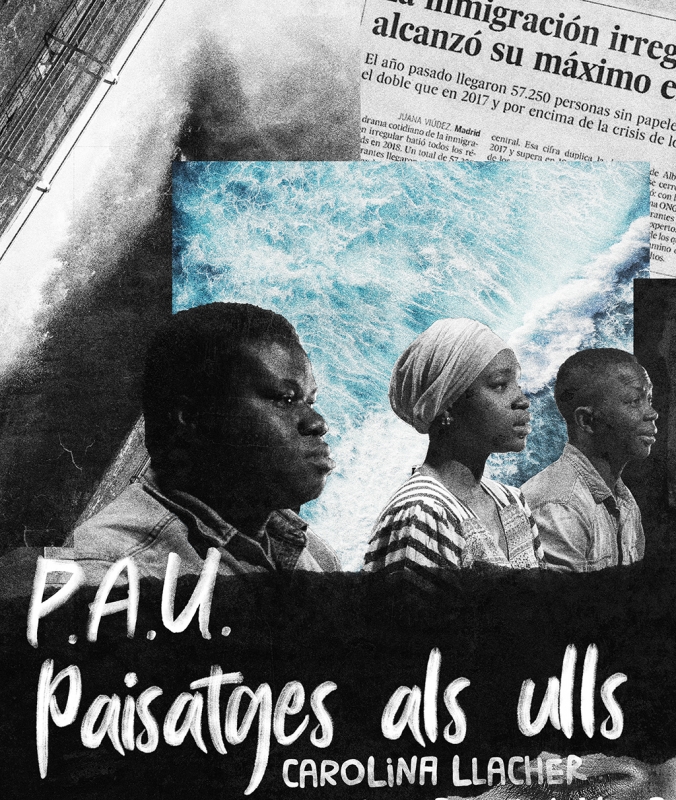 Cartell de l'obra P.A.U (Paisatges Als Ulls)
