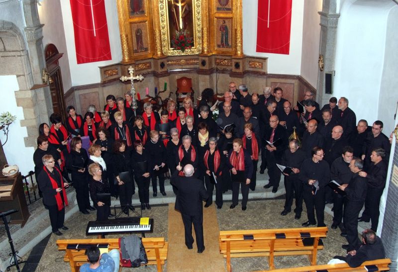 28-11-2009 - Trobada de corals a l'església de Sant Sadurní