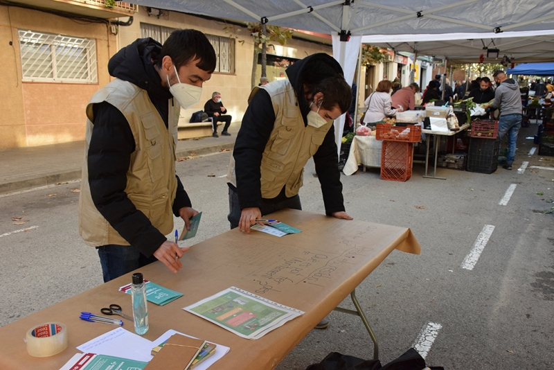 Punt informatiu amb motiu de la Setmana Europea de la Prevenció de Residus (novembre de 2021)