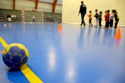 Entrenament del Club Handbol Montornès (Imatge d'arxiu)