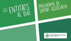 Imatge promocional del programa "Les entitats al dia"