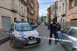 Operatiu policial al carrer de Sant Lluis (03/05/2022) Foto: Policia Local de Montornès del Vallès