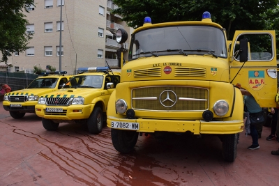 Exposició de vehicles de l'ADF La Conreria