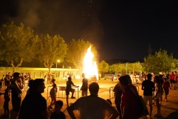 23/06/2022 - Encesa de la foguera de Sant Joan.