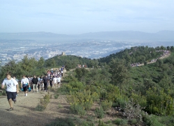 Alguns continuaran la Marxa cap el Castell de Sant Miquel