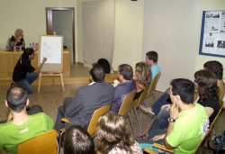 Presentacio del llibre "El poder de una decisión" de l'autor local, Arturo Padilla