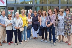 Els i les usuàries de la Biblioteca de Montornès a El Club del Llibre.