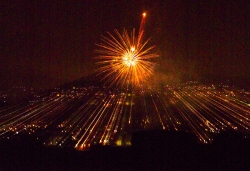 Castell de focs de fi de festa