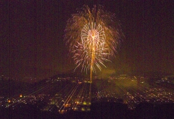 Castell de focs de fi de festa