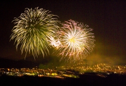 Castell de focs de fi de festa