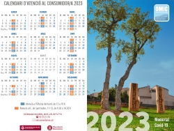 Calendari OMIC 2023 dedicat al Memorial Covid-19