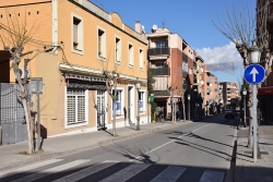 Tram de l'avinguda de l'Onze de Setembre on es construirà un pas elevat.