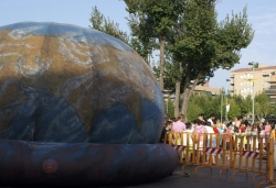 La carpa del festival astronòmic