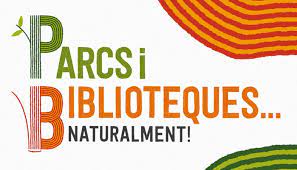 Logotip del projecte "Parcs i Biblioteques".