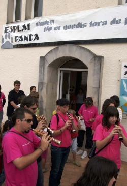 Exposició sobre els 25 anys de l'esplai Panda, a la Galeria Municipal de Can Xerracan