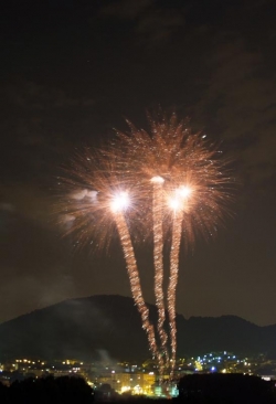 Castell de focs de fi de festa