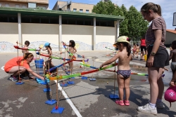 Activitats d'aigua al Casal de Vacances de Lleure.