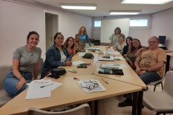 Participants en la formació, a una de les aules del Casal de Cultura